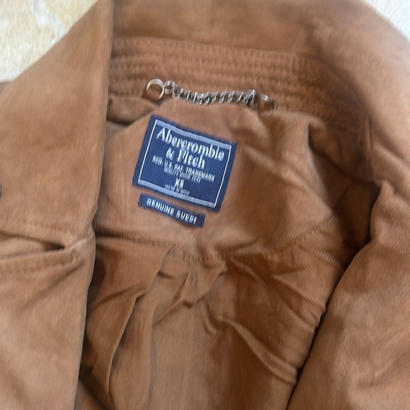 Abercrombie & Fitch Suede Jacket - Picture 6 of 7